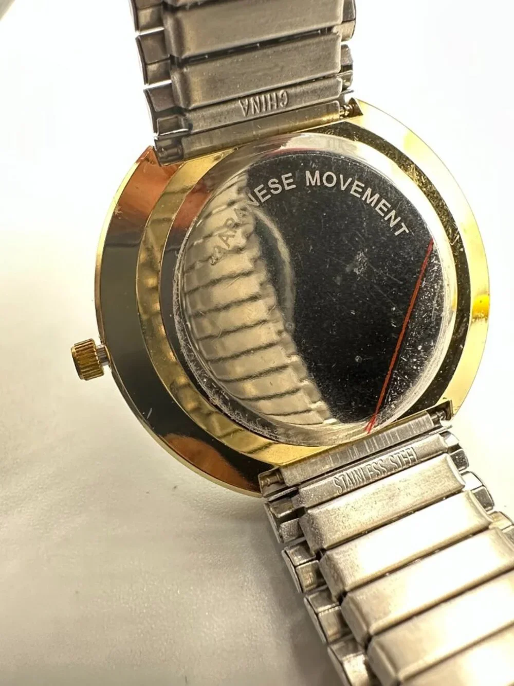 Willabee & Ward Season Watch July Birthday Month Red Blue Stars Stretch Band
